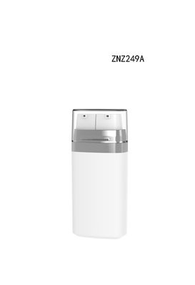 Frosted White Foundation 30ml Airless Pump Bottle Non Leakage