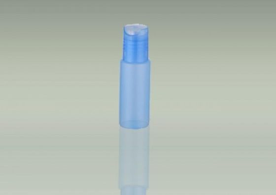 Blue Frosted Airless Cosmetic Packaging 4 Oz Lotion Bottles