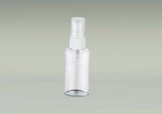 Transparent Empty Screw Cap Airless Cosmetic Packaging 25ml 50ml