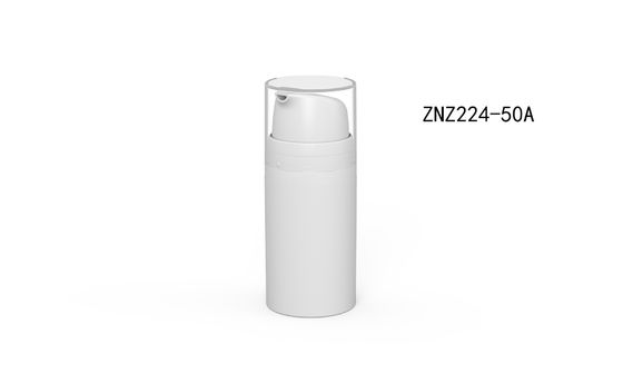 75ml 100ml Airless Pump Bottle Body Lotion Containers With Transparent Cover