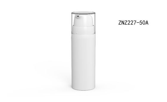 Fancy 42.6mm Dia Empty Lotion Bottle Recyclable Offset Printing