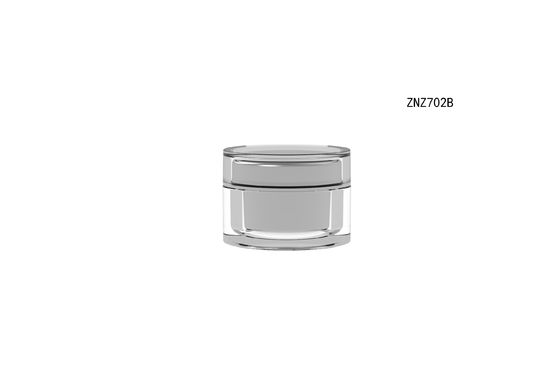 Cylindrical 50g Cosmetic Jars