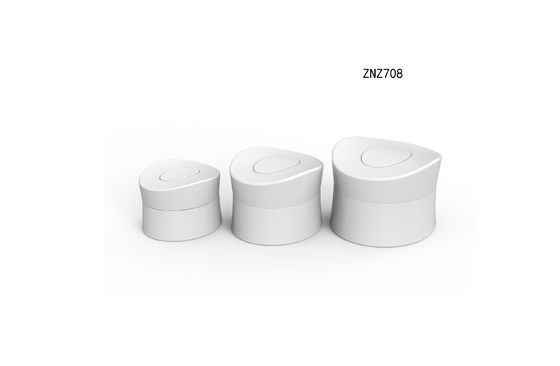 White Empty Cream Jars Cosmetic Packaging 3 Oz Cosmetic Jars