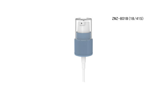 Ribbed Surface 18/4 Fine Mist Pump Sprayer With Half Cover Caps
