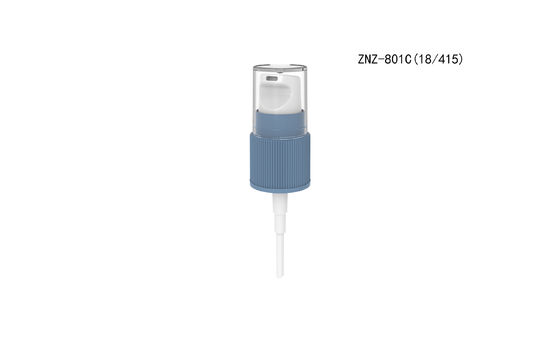 Ribbed Surface 18/4 Fine Mist Pump Sprayer With Half Cover Caps