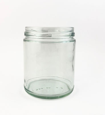 70-2030 Finish Clear Glass Cookie Jar 178gram For Tea Coffee Sugar