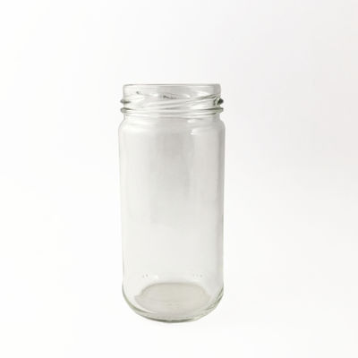 Clear 8 Oz Paragon Glass Jars Reusable Glass Juice Bottles