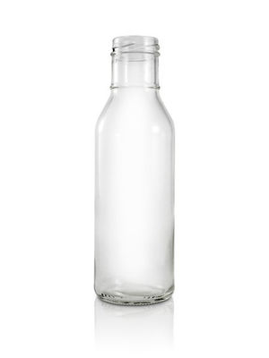378ml Kombucha Ring Neck Bottle Screen Printing With Screw Cap