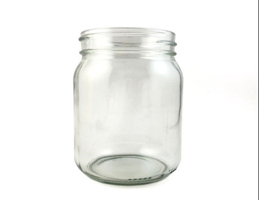 Transparent 252g Mayonnaise Glass Jar 70-450 16 Oz Mayo Jar